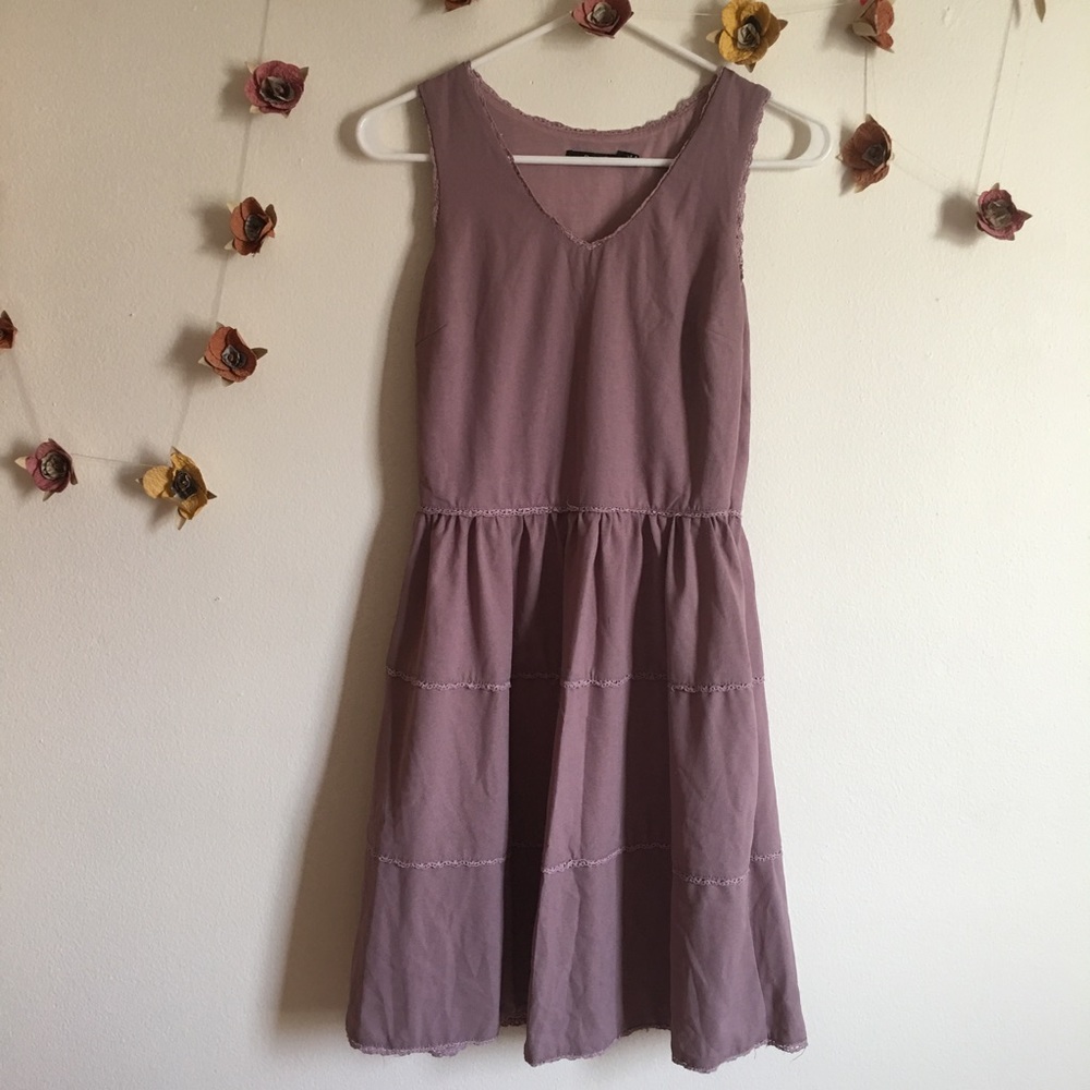 Purple Mini Dress 🌷